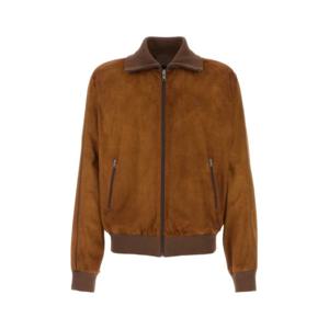 프라다 가죽 자켓 UPW563SOOO16NL F0046 Camel