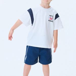 [뉴발란스]뉴발란스 키즈 바시티 티셔츠 반팔셋업 NK9YF2903U-10