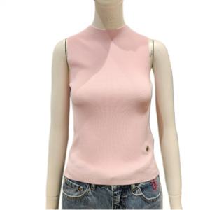 [르샵]슬림핏반하이넥민소매니트 (L2F25KPO120)