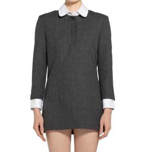 Thom Browne 칼라 긴팔 미니 드레스 FDSE84CF0582 025 TP944843986