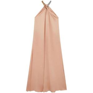25 SS Stella McCartney 체인 링크 디테일 홀터넥 이브닝 드레스 6A04263AU309 TP432574603