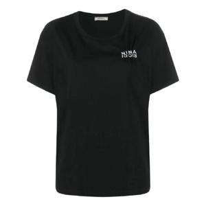 25 SS 니나리치 로고 자수 티셔츠 20AJTO056CO0952 TP436115249