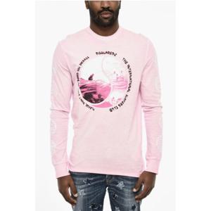 디스퀘어드2 반팔 티셔츠 S71GD1275 S22507 242 Pink