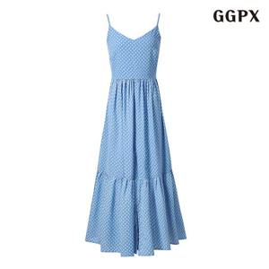 GGPX 뷔스티에 플레어 원피스 (GPBOW072D)