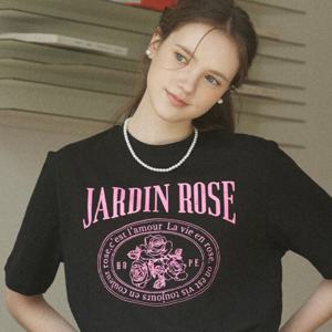 [아워호프] Jardin Rose T-shirt - 3colors [H23SM-TS006]