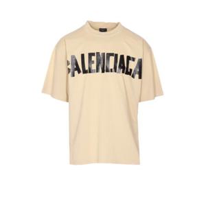 발렌시아가 반팔 티셔츠 764235 TSVK19501 Beige