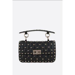 VALENTINO GARAVANI Rockstud Spike small crossbody bag in quilted nappa 7W2B0123NAP0NO