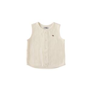 [블루독베이비8] FW25 코지니트베스트 HJ (45A7003001) (BLUEDOG BABY 유아 출산 백일 선물 도트 강아지 내