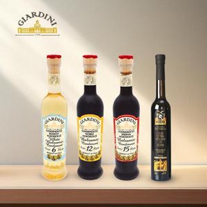 지아르디니 발사믹 콘디멘트 세트 250ml 4병(15,12,6,올리브오일)