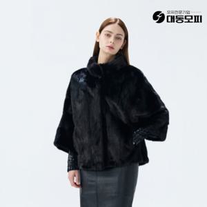 [역시즌선공개한정특가]대동모피 25FW 휘메일 풀스킨 밍크 자켓 (블랙)