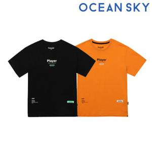 [오션스카이] 남아 언발 그래픽 OVER-FIT T-SHIRT