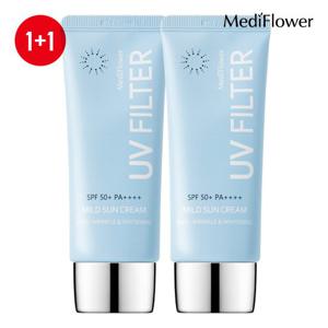 [메디플라워]유브이 필터 마일드 선크림 50mlx2