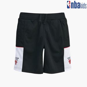 [NBA KIDS] NBA 팀로고 배색절개 메쉬 반바지 (K212TP305P)
