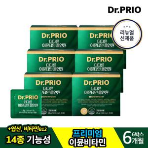 닥터프리오 리뉴얼 이뮨타민올인원 30포 6박스 14종 기능성