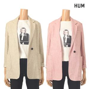 [HUM][HUM]여) 헤링본 린넨자켓(FHNECJV556M0