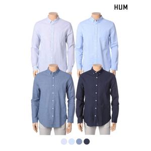 [HUM][HUM]남) 코튼린넨 베이직 셔츠(FHNECSL102P)