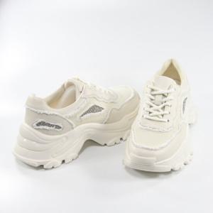 [소다(여성화)]여성 빈티지 어글리 스니커즈 ALS407 KA35_ARLT 아이보리 (5cm)