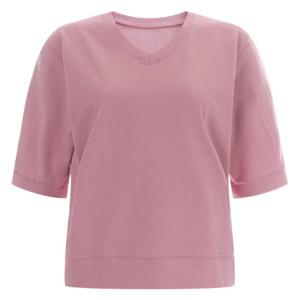 샵앤) 국산 여성 V넥 면 루즈핏 반팔 티셔츠 DAI-WSH-11954-핑크