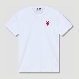 꼼데가르송 플레이 남성 더블 하트 반팔티셔츠 AZ-T288-051-2