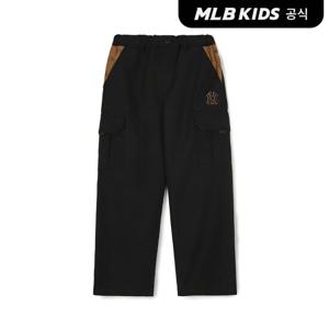 [MLB키즈]다이아 모노그램 사파리점퍼 세트 팬츠 NY (Black)7AWPRM144-50BKS