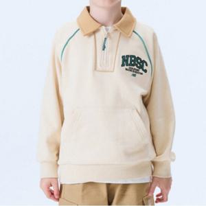 뉴발란스키즈긴팔티 PQC NK9CE3103U-36 ESSENTIAL 카라 배색 반