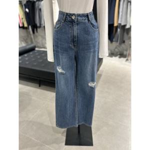 보브 VOV 디스트로이드 스트레이트 데님 팬츠 (7155155003)