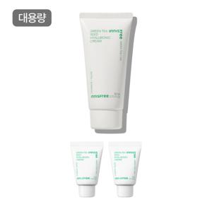 이니스프리 그린티 씨드 히알루론산 크림 80mL + 그린티 씨드 히알루론산 크림 15ml 2개