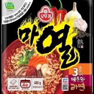 오뚜기 마열라면120g 8봉