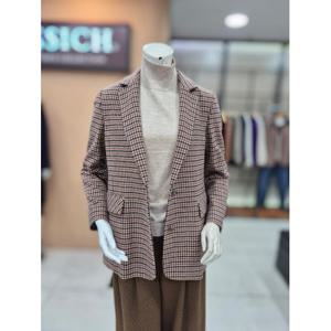 안지크 세이브존06 봄 체크 울 자켓 AI1JK1170