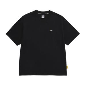 내셔널지오그래픽 N252UTS940 백 빅로고 반팔 티셔츠 BLACK