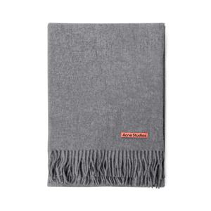 아크네스튜디오 CA0209 GREY MELANGE (990) 오버사이즈 프린지 머플러