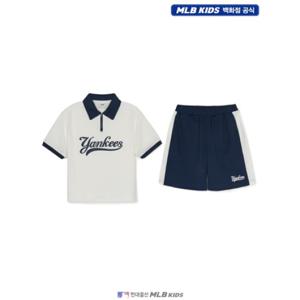[MLB키즈US] (7AS1V0753-50CRS) 바시티 메쉬 피케 티셔츠 세트 아동티셔츠세트 키즈티셔츠세트