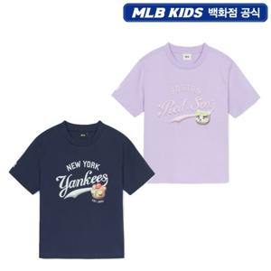[MLB키즈]모노베어 썸머 레터링 티셔츠 뉴욕양키스(7ATSC0553)