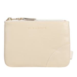 꼼데가르송 지퍼 클로저 파우치 SA8100 OFFWHITE