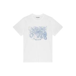 가니 반팔 티셔츠 T4158151 BRIGHT WHITE DOM