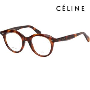 셀린느 안경테 CL41458 086 명품 라운드 호피 뿔테 데일리 패션