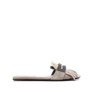 Brunello Cucinelli 모닐리 체인 디테일 샌들 MZSFC2873C5859