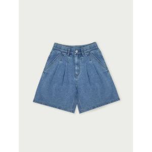 [행텐]여성 히든밴딩 투턱 버뮤다 데님쇼츠_247(10520-156-401-10)