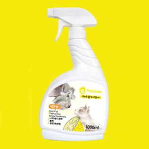 펫크린 탈취제1000ml(레몬향) 강아지탈취제 반려묘탈취제 가정용탈취제 집사필수템 다목적탈취제