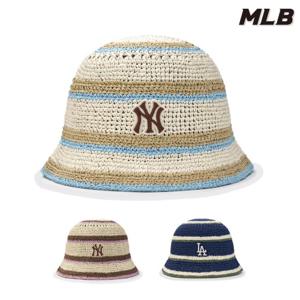 [MLB] 스트라이프 썸머 햇 (3AHTV0153-3종)