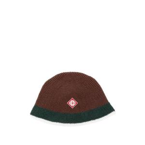 25 FW 카사블랑카 스트라이프 크로셰 햇 AS25HAT08101 TP437756796