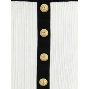 BALMAIN Knit mini Skirt FF1LB039KI64_GAB