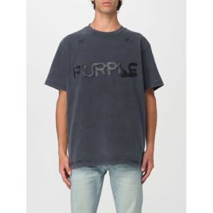 [PURPLE] 남성 티셔츠 Brand P117HBLW125 블랙 Grey /6