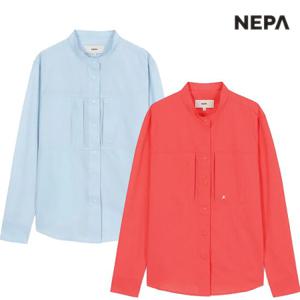 네파 여성 여름 까슬까슬한 스트레치 긴팔 셔츠 7L41561