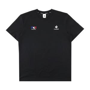 르꼬끄 유니 PCM 스몰피케 레귤러핏 티셔츠 QQ223TRS51BLK
