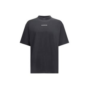 발렌시아가 반팔 티셔츠 764235TPVK1 1569 Black