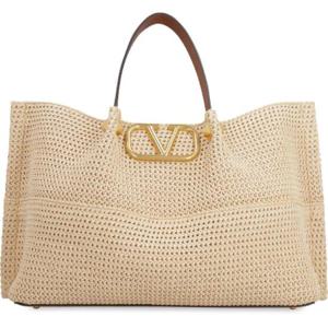 Valentino Garavani 락스터드 여름 VLogo 플라크 토트백 XW2B0K39YCE D84 TP943212016