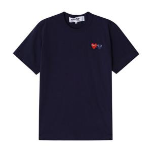 꼼데가르송 P1T226 2 (AX-T226-051 2) PLAY 플레이 더블 하트 와펜 남성 반팔티