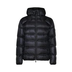 몽클레르 로고 패치 후드 패디드 재킷 1A001965981Q 786 TP943206647