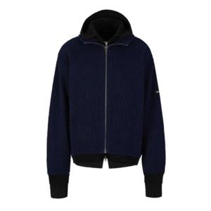 Balenciaga 레이어드 집업 니트 후드티 771191T3297 4140 TP943198199